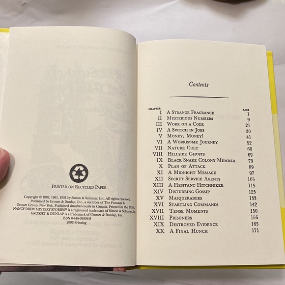 Nancy Drew The Secret of Red Gate Farm Hardback Book by Carolyn Keene - Picture 6 of 7